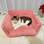 Cross-Border Hot Sale Dog House Cat House All-Season Universal Removable Washable Winter Cat House Warm Cat Sofa Pet House Mat Cat Bed