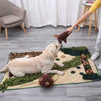 Cross-Border Pet Dog Sniffing Mat Dog Slow Feeder Mat Sniffing Mat Training Mat Pet Dog Large Forest Sniffing Mat