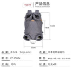 Dog Outdoor Backpack Winter Thickened Cotton Bag Pet Outdoor Portable Harness Chest Dual-use Backpack