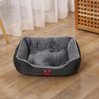 Pet Bed Rose Flower Pet Supplies Amazon Hot-Selling Winter Warm Mat Rose Short Plush Dog Bed Cat Bed