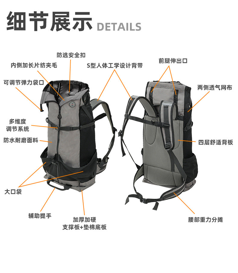 Portable Breathable Dog Backpack Scratch-Resistant Pet Bag Outdoor Pet Backpack Foldable Breathable Medium and Large Dog Bag