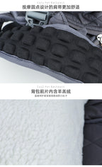 Dog Outdoor Backpack Winter Thickened Cotton Bag Pet Outdoor Portable Harness Chest Dual-use Backpack