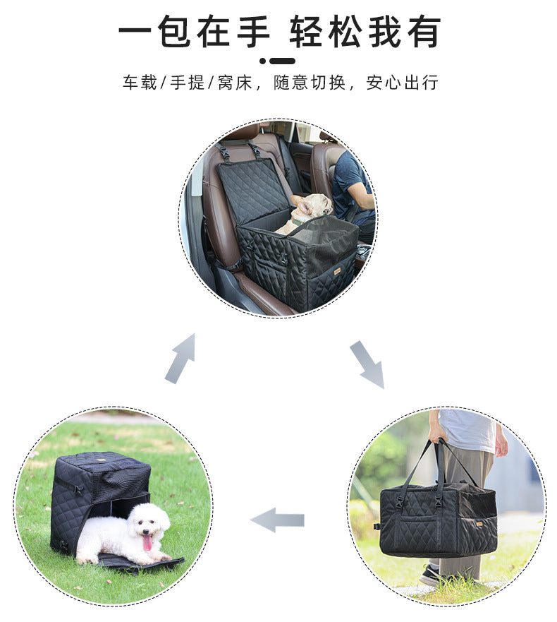 3Combination1Multifunctional Pet Car Seat Cushion Pet Car Protection Mat Dog Car Seat Pet Car Accessories