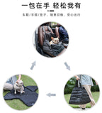Pet Anti-Dirty Anti-Bite Multi-Use Car Mat Portable Car Seat Cushion for Outdoor Use Pet Seat Car Safety Seat