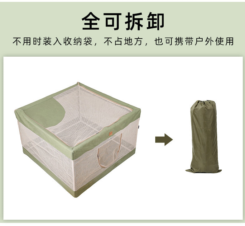 Pet Tent Breathable Cat Delivery Room Dog House Cat House Cat Delivery Box Enclosed Outdoor Folding Pet Cat Supplies