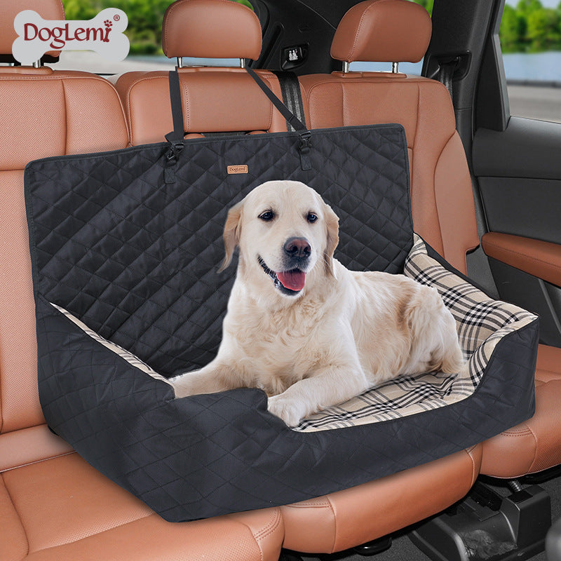 Large Dog Car Seat Pet Bed Amazon Dog Rear Seat Enlarged Car Seat Waterproof Pet Bed Wholesale