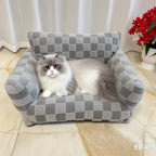 New Pet Sofa Pet Supplies Nest Amazon Hot-Selling Pet Cat Dog Nest Four Seasons Warm Plush Pet Nest