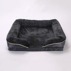 Amazon Hot Sale Autumn and Winter Memory Foam Dog Bed Dog Neck Protector Sofa Bed Detachable Washable Pet Bed