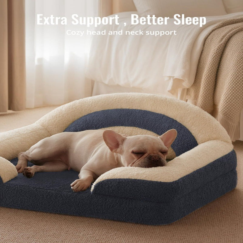 Amazon Hot-Selling All-Season Pet Mat Durable Chew-Resistant Cat Bed Dog Bed Rectangular Dog Mat Cross-Border Wholesale