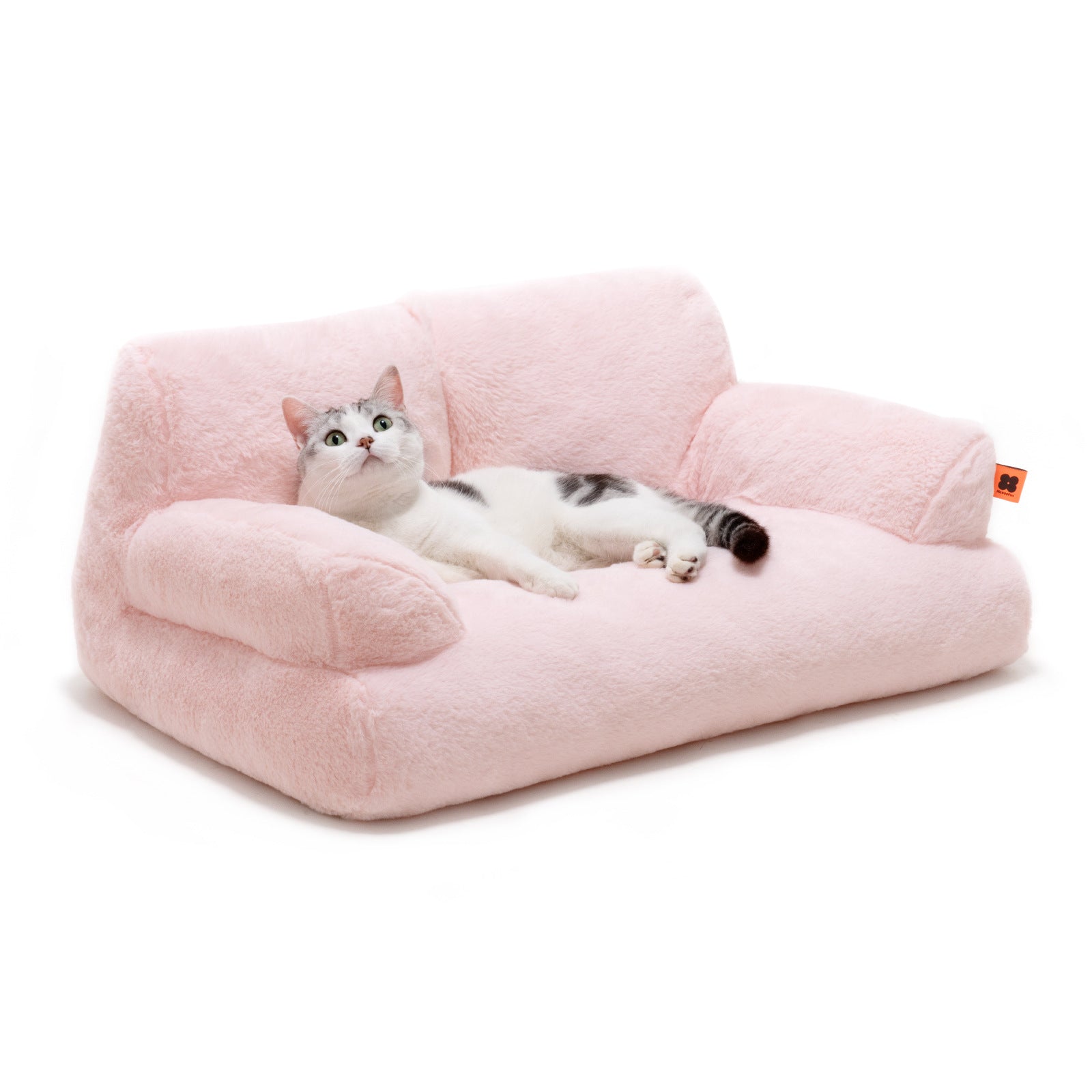 Amazon Hot-Selling Pet Sofa Small Rabbit Fur Removable Washable Dog Sofa Bed Mat Cat Bed Dog Bed Sofa Bed Sleeping Pad