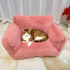 Cross-Border Hot Sale Dog House Cat House All-Season Universal Removable Washable Winter Cat House Warm Cat Sofa Pet House Mat Cat Bed