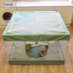 Pet Tent Breathable Cat Delivery Room Dog House Cat House Cat Delivery Box Enclosed Outdoor Folding Pet Cat Supplies