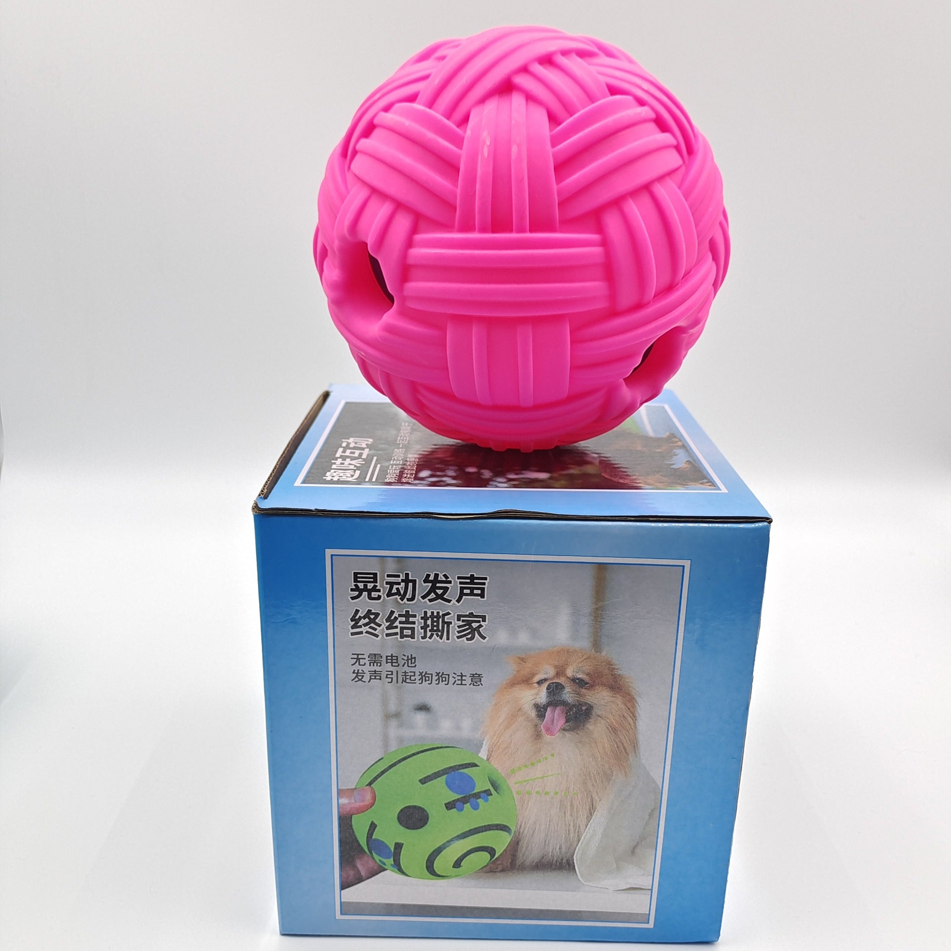 Dog Toy Rolling Sound Ball Self-Entertainment Ball Laughing Ball Amazon Chew Toy Boredom Relief Durable Chew Ball Pet Sound Ball