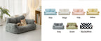 Amazon Hot-Selling Pet Sofa Small Rabbit Fur Removable Washable Dog Sofa Bed Mat Cat Bed Dog Bed Sofa Bed Sleeping Pad