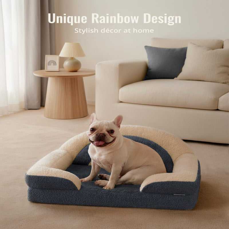 Amazon Hot-Selling All-Season Pet Mat Durable Chew-Resistant Cat Bed Dog Bed Rectangular Dog Mat Cross-Border Wholesale