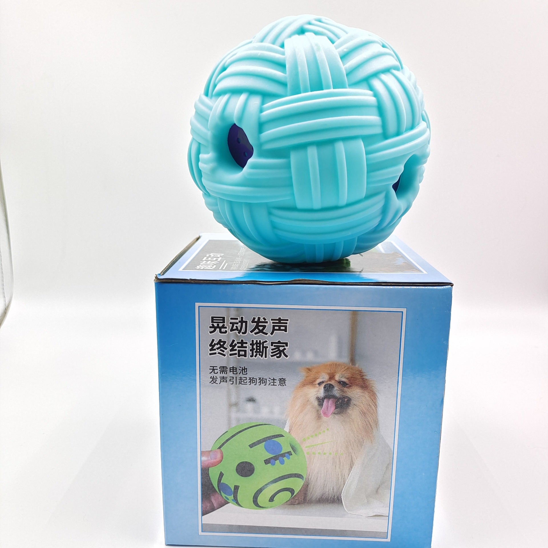 Dog Toy Rolling Sound Ball Self-Entertainment Ball Laughing Ball Amazon Chew Toy Boredom Relief Durable Chew Ball Pet Sound Ball