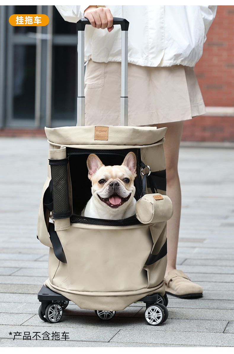 Cat Carrier Portable Cat Backpack Breathable Expandable Multifunctional Pet Travel Bag Dog Cat Travel Pet Handbag
