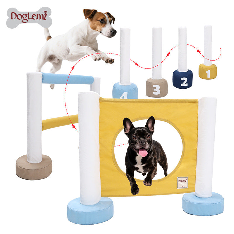 Dog Multi-Functional Combination Trainer Pet Dog Indoor Running Training Interactive Toy Cross-Border Pet Toy