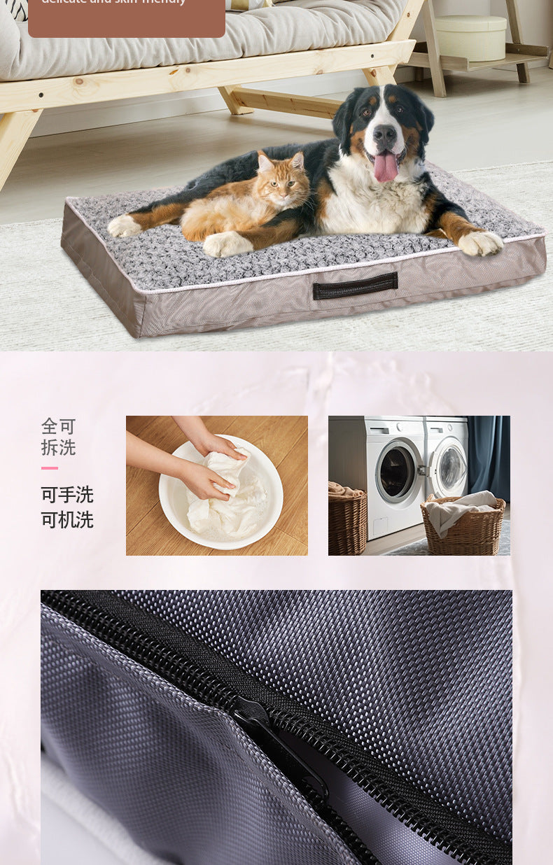 Pet Mat Amazon Hot Sale Removable Washable Dog Mat Medium Large Dog Sofa Pet Bed Dog Sofa Mattress