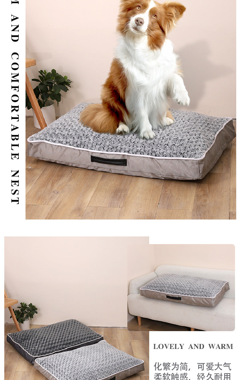 Pet Mat Amazon Hot Sale Removable Washable Dog Mat Medium Large Dog Sofa Pet Bed Dog Sofa Mattress