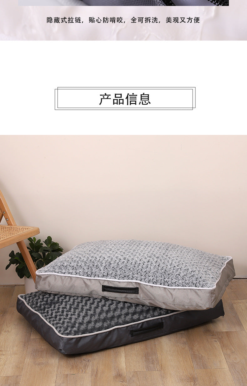 Pet Mat Amazon Hot Sale Removable Washable Dog Mat Medium Large Dog Sofa Pet Bed Dog Sofa Mattress
