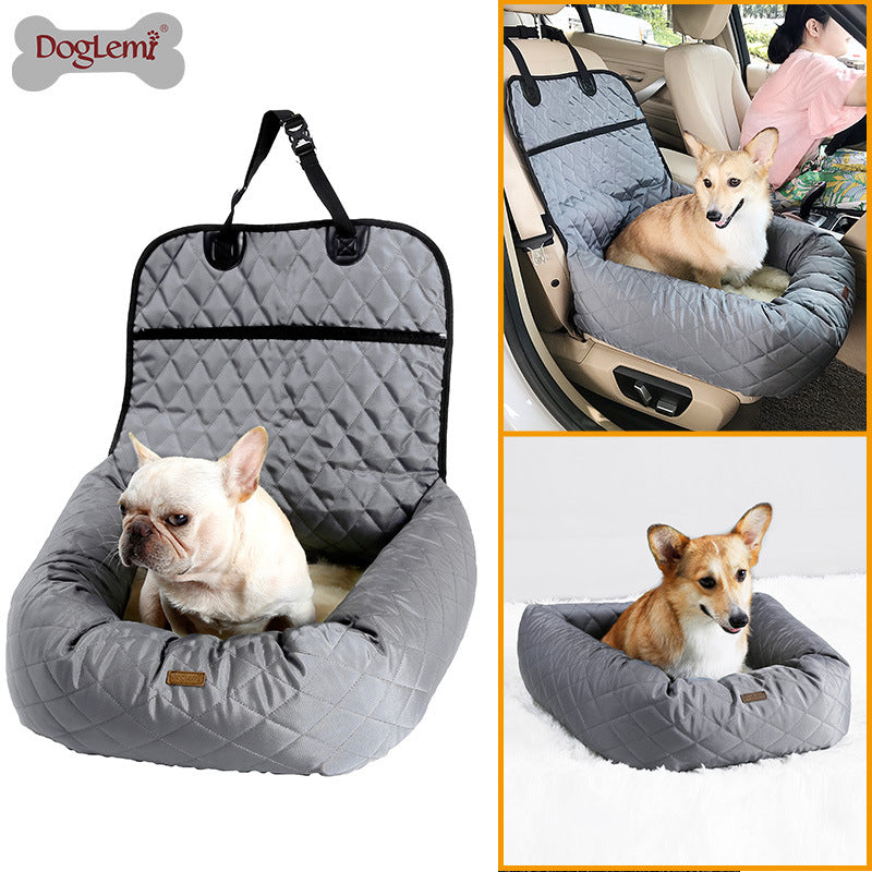 Pet Supplies Multi-Functional Pet Car Mat Dog Pet Car Bed Car Mattress Multi-Functional All-Season Universal