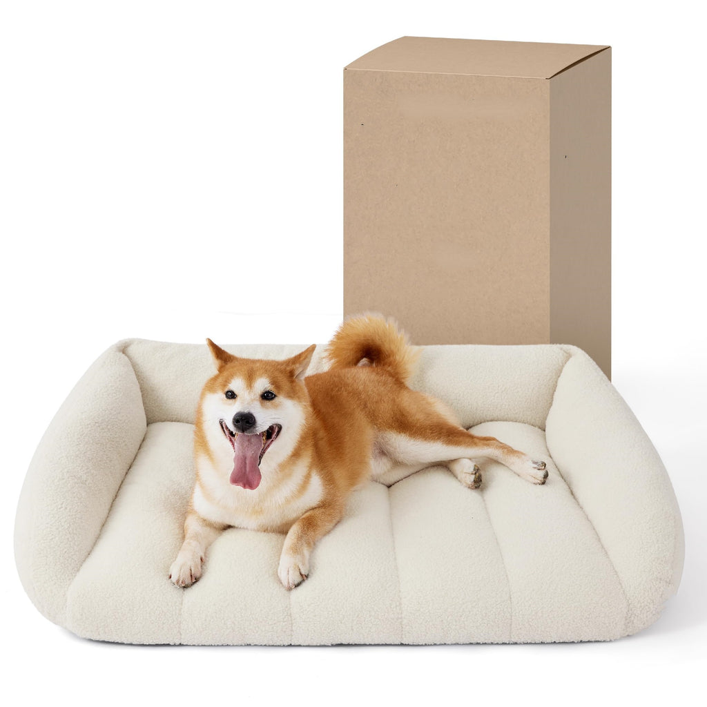 Amazon Bestselling Pet All-Season Sofa Bed Cushion Rectangular Lamb Wool Cat Bed Dog Bed Sofa Cushion