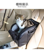 Dolemi Car Cage Central Control Cat and Dog Cage Portable Cat Nest Car Seat All Seasons Cat Dog Pet