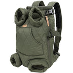 Dog Outdoor Backpack Winter Thickened Cotton Bag Pet Outdoor Portable Harness Chest Dual-use Backpack